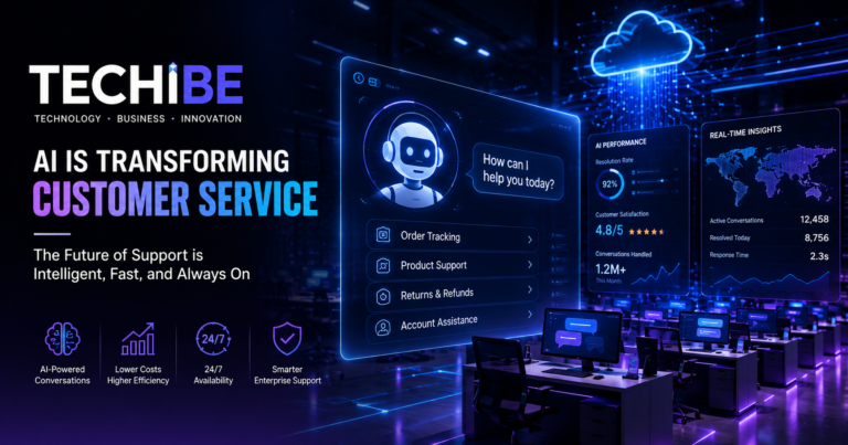 AI-powered customer service is transforming the call center industry as businesses adopt enterprise artificial intelligence.