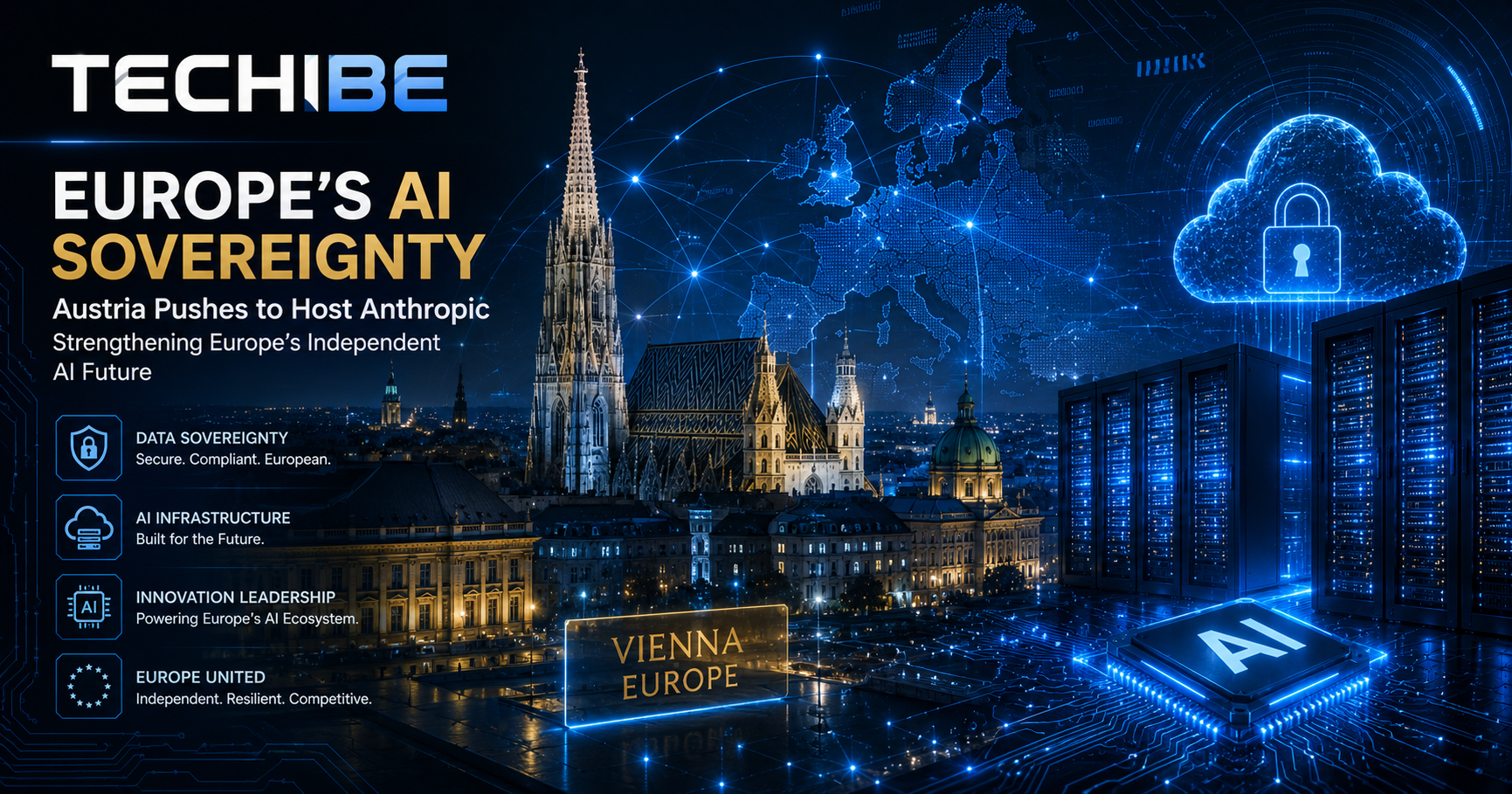 Austria's push to host Anthropic highlights Europe's growing strategy for AI sovereignty and regional AI infrastructure.
