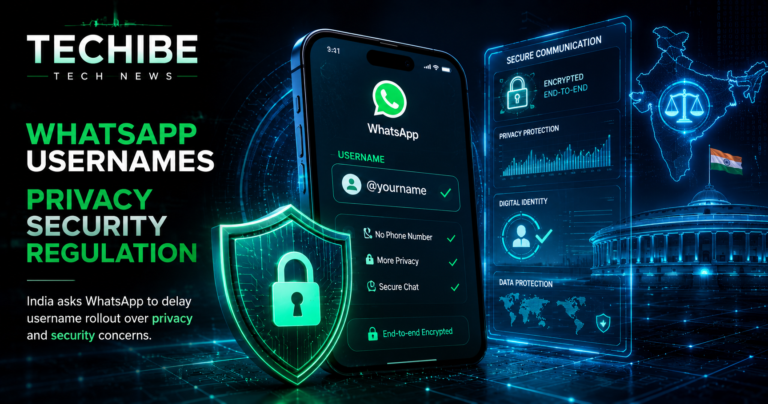 India asks WhatsApp to delay the rollout of usernames while reviewing privacy, cybersecurity, and regulatory implications.