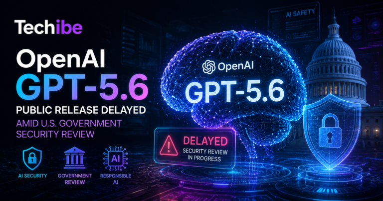 OpenAI GPT-5.6 public release delayed amid U.S. government security review.