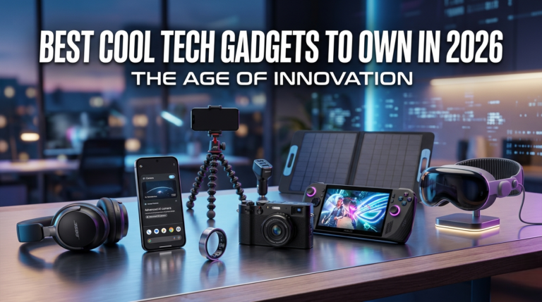 Best Cool Tech Gadgets to Own in 2026