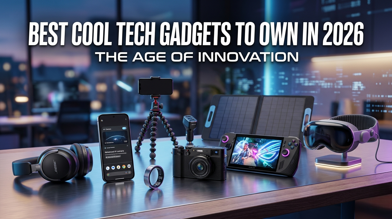 Best Cool Tech Gadgets to Own in 2026