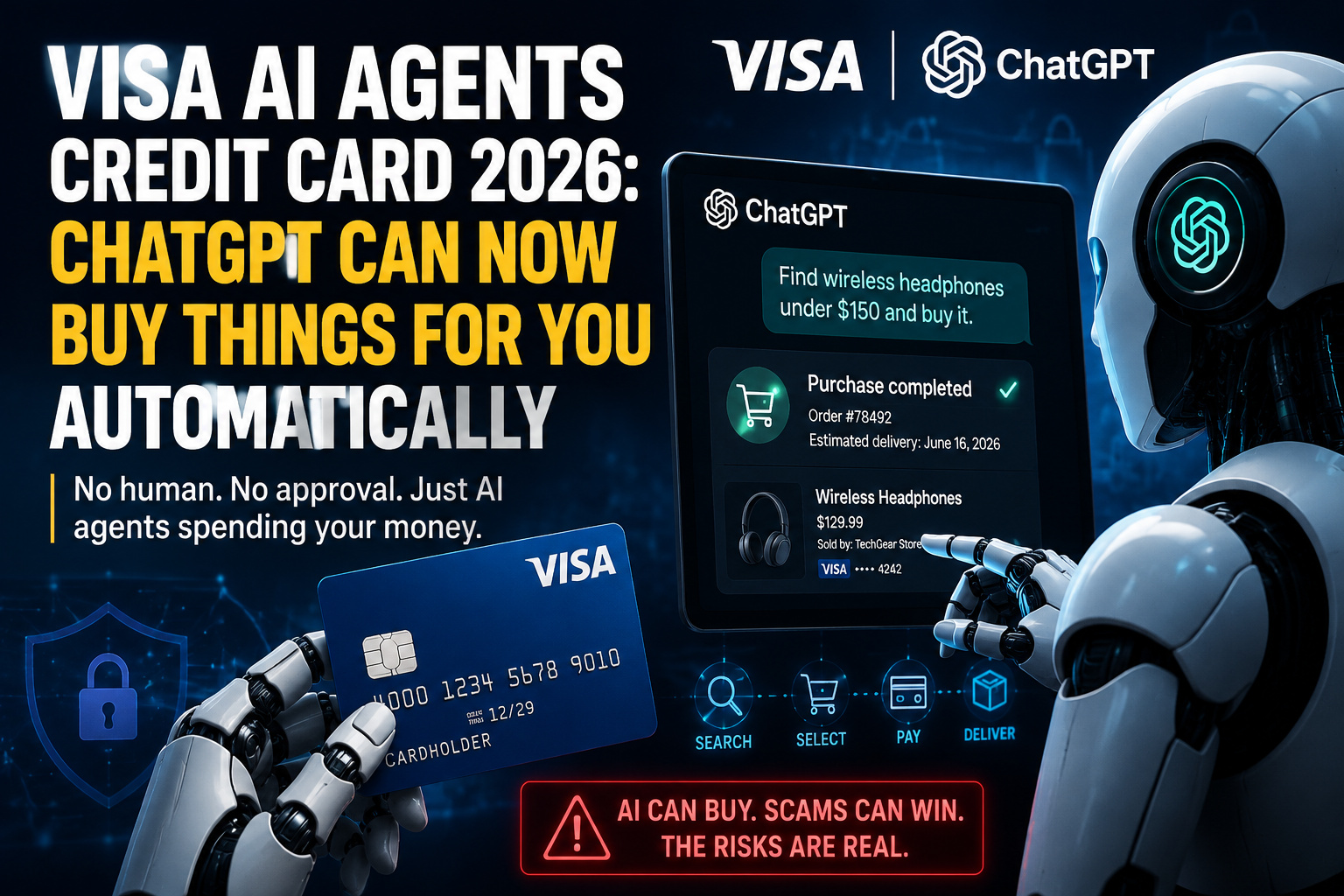 Visa AI Agents Credit Card 2026: ChatGPT Can Now Buy Things For You Automatically