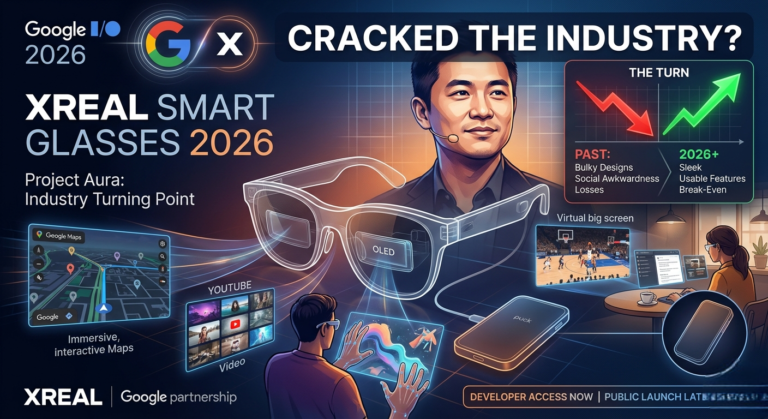 Xreal Smart Glasses 2026 — Google's Partner Says the Industry Has Finally Turned