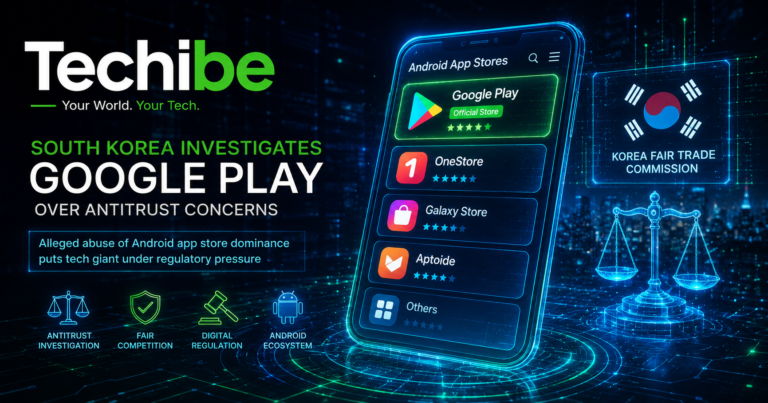 South Korea investigates Google over alleged abuse of its dominant position in the Android app store market.