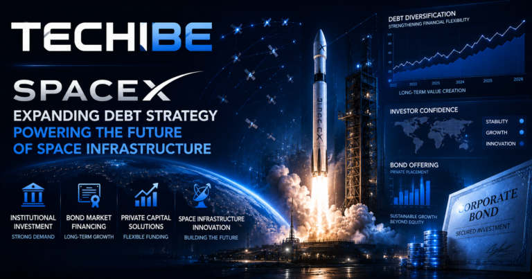 SpaceX expands its debt financing strategy to support long-term space technology and infrastructure investment.