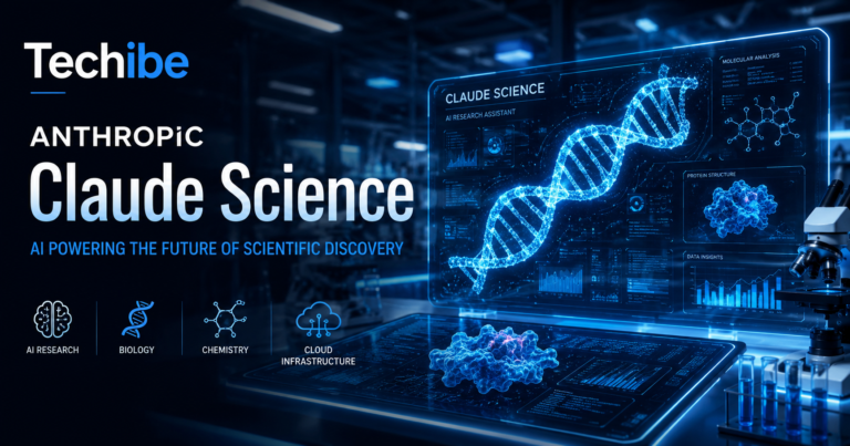 Anthropic Claude Science AI platform helping researchers accelerate scientific discovery through artificial intelligence.