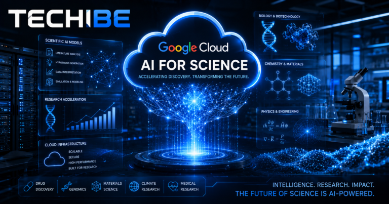 Google Cloud introduces specialized AI models designed to accelerate scientific research across biology, chemistry, medicine, and physics.