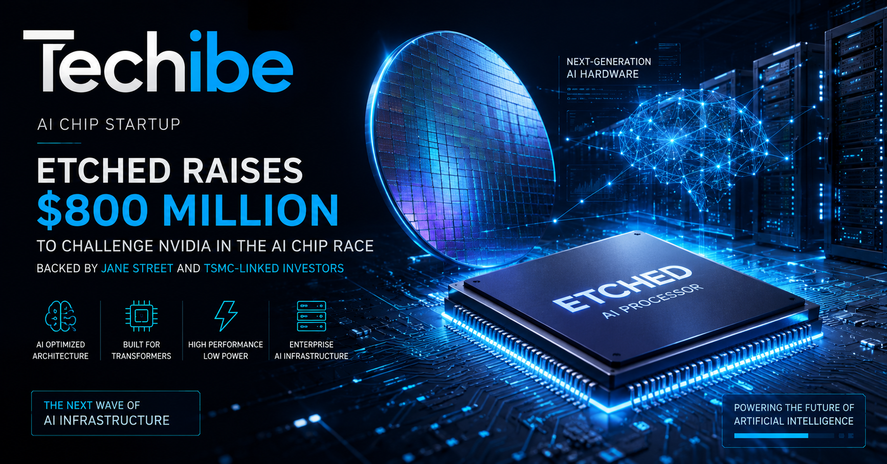 Etched AI Chip Startup Raises $800 Million to Challenge Nvidia