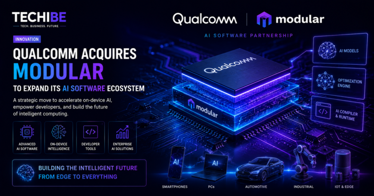 Qualcomm acquiring Modular to expand its AI software ecosystem and edge AI innovation.